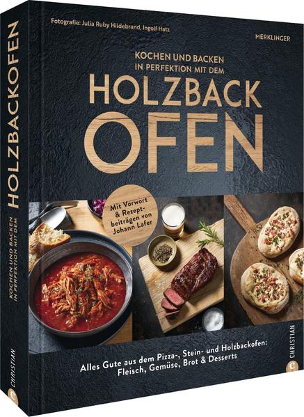 Das ultimative Koch- und Backbuch für Pizza- und Holzbackofen! Ein Pizza- oder Holzofen ist ein beliebtes Extra im Garten. Doch nach der ersten Euphorie bleibt der Ofen oftmals kalt, denn die Inspiration und das Wissen zur optimalen Nutzung fehlen. Das soll sich ändern! Mit diesem Kochbuch holen Hobbygriller, -bäcker und -köche das Beste aus dem Holzbackofen. Ob Krustenbraten, Holzofenbrot oder Zimtschnecken - diese 70 Rezepte liefern neue Ideen und verhelfen zu gemütlichen Abenden mit ganz viel Genuss! Endlich: So nutzen Sie den Holzbackofen optimal Mit praktischem Leseband für schnelles Suchen & Finden Mit edler Folienprägung