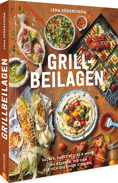 Nie mehr langweilige Grillbeilagen! Abwechslungsreiche und originelle Beilagen, die den Grillabend zum perfekten Erlebnis machen. Lena Söderström stellt 100 schmackhafte und aufregende Beilagen vor, die jeden Grillabend bereichern. Dabei reichen die Rezepte von frischen Salaten über Dips & Saucen, Salsas, Marinaden & Rubs bis hin zu Pickles und Kimchi sowie als krönenden Abschluss feine Desserts. Endlich Schluss mit Grillpartys, die nicht mehr als Nudel- und Kartoffelsalate bieten! Nie mehr verzweifelt auf der Suche nach geeigneten Beilagen zum Grillgut! Rezepte für jeden Geschmack - von einfach bis ausgefallen