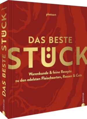 Fleisch mit Rasse und Klasse! Das Geheimnis hervorragender Küche: Produkte von höchster Qualität! Das gilt besonders für Fleisch: Auf der Zunge zergehen soll es und mit purem Geschmack den Gaumen verwöhnen. Für den ultimativen Genuss erkundet dieses Grundkochbuch seltene und edle Rassen sowie die besten Cuts (Schnitte). Damit können Feinschmecker mit besonderem Wissen rund um Fleisch glänzen und zu Hause für den besonderen Geschmack sorgen. Qualität ist Trumpf, Nachhaltigkeit zählt! Nur die besten Fleischsorten landen auf dem Teller. Mit 80 Rezepten vom Feinsten Fokus auf edle, seltene Rassen - Für alle Feinschmecker und Gourmets ein Muss! Mit praktischem Leseband für schnelles Suchen & Finden Mit edler Folienprägung