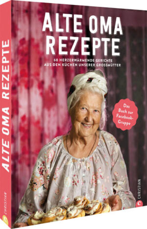 Heimatliebe - kochen so wie früher! Bei Oma schmeckts am besten. Finden auch die über 500.000 Mitglieder der Facebook-Gruppe »Alte Oma Rezepte«. Für dieses Kochbuch hat der Christian Verlag die Mitglieder befragt und 80 traditionelle Rezepte aus Omas Küche aus der Gruppe zusammengetragen. Eine gelungene Best-of-Sammlung, die nicht nur für die Mitglieder der Community ein Schmankerl ist.