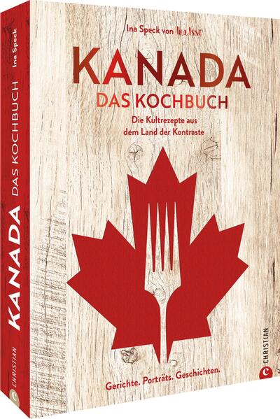 Naturnah und regional kanadisch kochen - so lecker isst Kanada Kanada ist ein Traumziel, ein Land so groß wie ein Kontinent. Entsprechend vielfältig ist seine Küche: Hummer, Lachs, Bison, Blaubeeren, Ahornsirup, Wildreis - hier kommen Naturprodukte frisch auf den Teller. In ihrem ersten Kochbuch zeigt die Autorin die besten 60 Rezepte von feinem Bisonsteak über die leckere Pastete Tourtière, das Kultgericht Poutine (Pommes frites mit Käse und Gravy), kreativer Grünkohlpizza bis zu sündigem Pie mit Ahornsirup. Meet the Makers: Im Gespräch mit den Machern der kanadischen Küche Mit edler Folienprägung und praktischem Leseband für schnelles Suchen & Finden