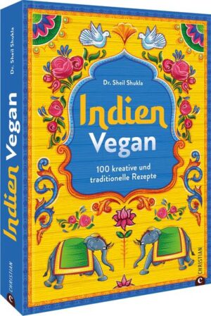 India goes vegan - Vegane indische Küche Die indische Küche mit ihrer unglaublichen Aromenvielfalt hat etwas Magisches. Sie steckt voller Gewürze, die nicht nur für intensiven Geschmack sorgen, sondern auch positiv auf die Gesundheit, auf »Body & Mind« wirken. Diesem gesundheitlichen Zusammenspiel gilt auch das Interesse des Internisten Dr. Sheil Shukla. So widmet er sich seit 2015 der veganen Ernährung und teilt seine kreativen Ideen unter @plantbasedartist. In diesem veganen Kochbuch teilt er 100 vegane, indische Rezepte für Body&Soul. Kochbuch indische Küche: Eine der beliebtesten Länderküche wird vegan! Gewürze, Aromen & Gemüse - so schmeckt plant based India Vegan Kochen: Mit 100 abwechslungsreichen Rezepten