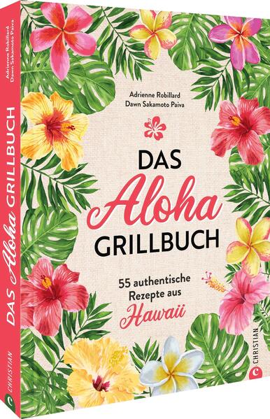 Hawaii Kochbuch - Tropisches Urlaubsflair für daheim Sie müssen nicht in den Urlaub fahren, um die tropischen Aromen des Pazifiks zu genießen! Mit dem »Aloha-Grillbuch« können Sie jeden Abend Ihre eigene Pina (Party) mit Rezepten für Ihren Außengrill veranstalten und so den Hawaii Urlaub zu sich nach Hause holen. Entdecken Sie die verschiedenen Geschmacksrichtungen, die das Grillen auf den Inseln ausmachen. Egal, ob Sie den Grill zum ersten Mal anschmeißen oder ein erfahrener Grillmeister sind, diese einfachen Rezepte bringen die Aromen von Hawaii in Ihren Garten. Eine kulinarische Urlaubsreise zu den schönsten Inseln der Welt Grill Kochbuch: 55 authentische Rezepte für einen gelungenen Grillabend Inselfeeling und Sonnensehnsucht garantiert!