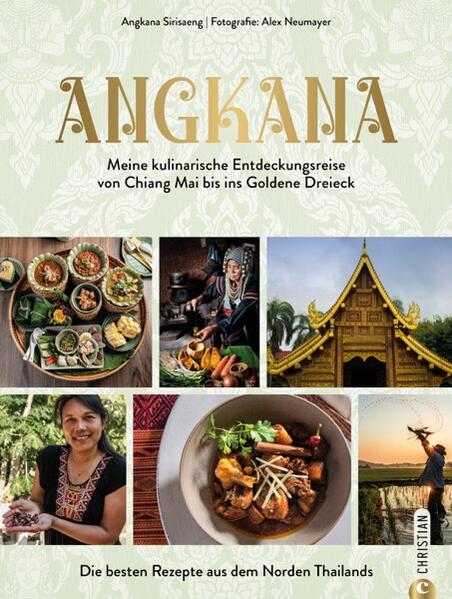 Angkana Sirisaeng erkundet in diesem Thai Kochbuch die Küche ihrer Heimat Das erste Kochbuch zu Nordthailands unentdeckter Küche Tauchen Sie ein in die faszinierende Welt Nordthailands mit diesem asiatischen Kochbuch und entdecken Sie die Geheimnisse seiner magischen Küche. Von scharfen Som-Tam-Salaten bis zu herzhaften Larb-Gerichten - erleben Sie die Geschmacksexplosionen des Goldenen Dreiecks. Von "Salat von der grünen Papaya" über "Schweinefleisch und Glasnudeln im Bananenblatt" bis zu "Fisch-Curry" und "Reiscrackern mit Maracujasirup" - diese kulinarische Reise führt Sie in bislang unentdeckte Regionen und weckt sofort die Lust auf unwiderstehliches Thai Food. Tauchen Sie ein in die Welt des thailändischen Essens mit diesem umfangreichen Kochbuch, das authentische Thai-Rezepte und die Kunst des Kochens wie in Thailand enthüllt. Sie finden hier nicht nur eine Sammlung von original thailändischen Rezepten, sondern auch eine Einladung, die thailändische Küche in all ihrer Vielfalt zu entdecken. Lernen Sie die Vielfalt der thailändischen Gewürze kennen und zaubern Sie Gerichte, die so schmecken, als wären Sie direkt in Thailand. Holen Sie sich dieses Kochbuch und kochen Sie wie ein Profi mit dem Wok - einfach, authentisch und köstlich. Unser Buch ist Ihr Tor zur unverfälschten Thai-Küche - genießen Sie das Beste von Thailand, ohne die Reise antreten zu müssen. Willkommen in der Welt des Asian Food mit diesem erstklassigen Thai-Kochbuch - wo asiatische Küche zum Leben erwacht. Authentisch asiatisch kochen wie in Thailand!