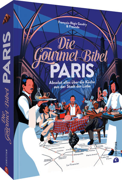 Paris Kulinarisch erleben: Bienvenue in der Stadt der Gourmets Verwöhnen Sie mit unserem brandneuen Kochbuch "Gourmet-Bibel Paris" Ihre Geschmacksnerven mit den raffiniertesten und exquisitesten Aromen, die Paris zu bieten hat. Mit handverlesenen Rezepten können Sie jetzt die authentische Pariser Küche direkt in Ihrem eigenen Zuhause erleben. Das gastronomische Erbe von Paris in einer Kochbibel: Aromen und Anekdoten, Produkte und Porträts, Rezepte und Reiseerlebnisse. Was war Hemingways Pariser Lieblingsrestaurant? Wo speiste Jean-Paul Sartre regelmäßig? Welche Pariser Lebensmittelmärkte muss man kennen? Und wo diniert man in der Stadt der Liebe formidabel - auch noch weit nach Mitternacht? Erleben Sie Paris auf kulinarischen Spaziergängen, folgen Sie den Spuren berühmter Persönlichkeiten zu legendären Adressen und verkosten Sie den Geschmack von Paris in ausgewählten Rezepten. Die Rezepte sind von den besten Pariser Köchen inspiriert und bieten eine einzigartige Kombination aus traditionellen Techniken und modernen Interpretationen. Von klassischen Gerichten wie Coq au Vin und Ratatouille bis hin zu avantgardistischen Kreationen - dieses Kochbuch bietet eine beeindruckende Vielfalt an französischen Spezialitäten, die Sie begeistern werden. Erfahren Sie mehr über die kulinarische Geschichte von Paris und ihre Einflüsse. Entdecken Sie die besten Zutaten und Techniken, um Ihre Gerichte perfekt zuzubereiten. Unser Kochbuch "Gourmet-Bibel Paris" ist nicht nur ein Genuss für den Gaumen, sondern auch ein wunderschönes Geschenk für alle, die gutes Essen und die Schönheit von Paris lieben. Bestellen Sie noch heute und lassen Sie sich von der unvergleichlichen Pariser Küche verzaubern! Ein Werk der Superlative: umfassend und bibliophil gestaltet Ein Muss für alle Frankreich-Fans und Gourmets