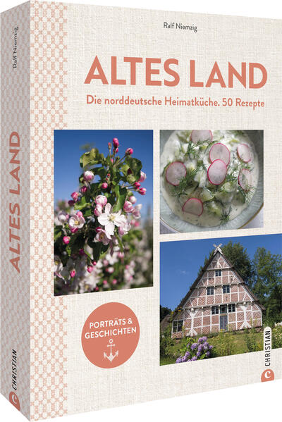 Norddeutsche Küchenklassiker: Neues aus dem Alten Land So lecker isst der Norden! Das Alte Land ist ein Paradies ganz nah an Hamburg: endlose Obstgärten, idyllische Fachwerkhäuser, grüne Deiche. Hier kann man die Seele baumeln und es sich kulinarisch gut gehen lassen. Ralf Niemzig besucht Obstbauern, Imker, Elbfischer und findet kulinarische Geheimtipps in alten Mühlen. Er lugt in Töpfe und lässt sich die besten Rezepte für norddeutsche Spezialitäten verraten, wie Apfelsalat, Altländer Schweinetopf oder Quittenmousse verraten. Norddeutsche Küche vom Feinsten: Endlich ein Kochbuch zum Alten Land Heimat Kochbuch mit tollen Rezepten von den LandFrauen Altes Land Authentische Rezepte und persönliche Porträts Eine kulinarische Reise durch das größte Obstanbaugebiet Nordeuropas