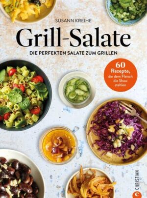 Machen Sie Ihre Grillparty unvergesslich - mit den besten Grill-Salaten, die es gibt! Denn eins ist klar: Keine Grillparty ist komplett ohne erfrischende, vielfältige Salate. Wenn der Grill glüht, kommen köstliche Grill-Salate auf den Tisch. Nie wieder Langeweile am Salatbüffet! In ihrem neuen Kochbuch präsentiert Susann Kreihe stolze 60 abwechslungsreiche Grill-Salate, die Ihre Gäste beeindrucken werden. Von ungewöhnlichen Kombinationen wie dem erfrischenden Zucchini-Mango-Salat bis hin zum exotischen Gurke-Ananas-Salat - diese Rezepte sind ein Fest für die Sinne. Und natürlich darf der Liebling aller Grillfreunde nicht fehlen: Der Nudelsalat in seinen vielfältigen Variationen. Ob klassisch, mediterran oder mit einer besonderen Note, Sie haben die Wahl! Aber das Beste daran? Selbst diejenigen, die Salate normalerweise verschmähen, werden diesen Grill-Begleitern nicht widerstehen können. Mit unseren Rezepten zaubern Sie im Handumdrehen köstliche Beilagen für Ihren Grillabend. Holen Sie sich mit diesem Kochbuch den Nachfolger des Erfolgstitels »Grill-Beilagen« in Ihre Küche und bringen Sie aufs Neue frischen Wind in Ihre nächste Grillparty. Das erste Kochbuch zum Thema Grill-Salate wird Ihnen nicht nur neue Kombinationen, sondern auch etliche neue Lieblingssalate bringen.