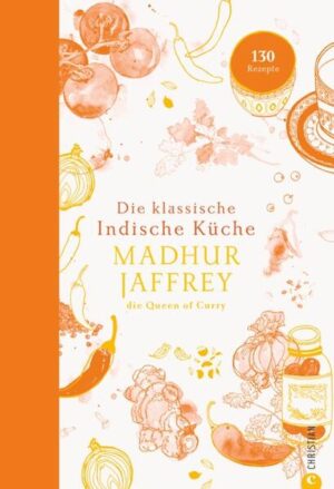 Original indisch kochen 130 Klassiker der indischen Küche von der berühmten Autorin Madhur Jaffrey Tauchen Sie ein in die faszinierende Welt der indischen Kulinarik mit "Die klassische indische Küche - 130 Rezepte von der 'Queen of Curry' Madhur Jaffrey"! Dieses Standardwerk der orientalischen Küche enthält eine Vielzahl von Rezepten, die mit einer Palette exquisiter indischer Gewürze und authentischer Currypasten zubereitet werden. Die preisgekrönte Schauspielerin und Bestsellerautorin Madhur Jaffrey gilt heute als weltweite Autorität für indische Gerichte. Seit 1982 inspiriert sie Menschen auf der ganzen Welt, authentisch indisch zu kochen. Ihr Repertoire umfasst klassische Dals, Currys und Chutneys, die mit einer Vielfalt von indischen Gewürzen verfeinert werden. Sie finden auch weniger bekannte, aber ebenso traditionelle Rezepte und Techniken, die die Seele der indischen Küche einfangen. Von herzhaften Linsengerichten bis hin zu aromatischen Madras Curry-Gerichten - Madhur Jaffreys Rezepte sind der Inbegriff von Geschmack und Vielfalt. Dieses Buch ist ein Schatz an Rezepten, die authentisch und original indisch schmecken. Egal, ob Sie bereits ein Liebhaber indischer Küche sind oder sich zum ersten Mal an diese kulinarische Reise wagen, "Die klassische indische Küche" wird Sie in die Geheimnisse der authentischen indischen Kochkunst einführen. Die klaren Anleitungen und wertvollen Tipps von Madhur Jaffrey machen das Zubereiten dieser Gerichte zu einem genussvollen Erlebnis. Bereiten Sie sich darauf vor, die Sinne mit den köstlichen Düften und Aromen Indiens zu verzaubern. Holen Sie sich Ihr Exemplar von "Die klassische indische Küche" und werden Sie zum Meister der indischen Kochkunst - ganz wie die "Queen of Curry" selbst! Ein unverzichtbarer Begleiter für alle, die wie in Indien kochen möchten. Genießen Sie die Vielfalt der indischen Rezepte und entdecken Sie die Kunst, orientalisch zu kochen. Ein Muss für Liebhaber der indischen Küche und der orientalischen Küche gleichermaßen. "Vierzig Jahre alt, aber immer noch das beste indische Kochbuch, das bis heute geschrieben wurde" - Meera Sodha "Ich liebe Madhurs Sprachstil ebenso sehr wie ihr Essen. Zusammen ergeben sie zeitlose Kochbücher." - Yotam Ottolenghi