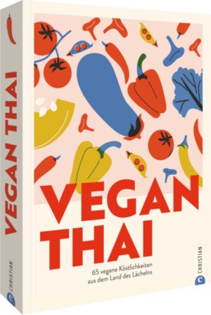 Das erste vegane Kochbuch der thailändischen Küche Die Vielfalt der thailändischen Küche entdecken - ganz ohne tierische Produkte! Von klassischen Gerichten wie Pad Thai, Tom Yam und Papayasalat bis hin zu rotem und grünem Thai-Curry bieten wir eine Auswahl an 65 veganen Alternativen zu thailändischen Klassikern. Tauchen Sie ein in die kulinarische Welt der authentischen Thai-Gerichte und genießen Sie die Vielfalt der pflanzlichen Küche, komplett plant-based! Mit diesem Buch möchten wir Veganerinnen und Vegetarierinnen die Möglichkeit geben, die authentische Thai-Küche in vollen Zügen zu genießen und neue Geschmackserlebnisse zu entdecken. Machen Sie sich bereit für eine geschmackvolle Reise durch Thailand - ganz ohne tierische Produkte! Mit seinem modernen Farbschnitt wird das Buch außerdem in jedem Bücherregal zum Hingucker.