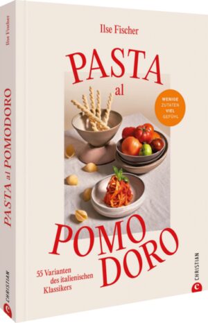 Pasta al Pomodoro ist eine Selbstverständlichkeit, zumindest für Italiener. Pasta, Tomaten, Parmesan, Olivenöl, Knoblauch oder Zwiebel, Basilikum, Salz und manchmal 1 Prise Chili. Doch es ist viel mehr als nur Nudeln mit Tomatensauce. Mit den richtigen Zutaten ist es die reine Geschmacksexplosion und der Inbegriff italienischen Geschmacks. Dieses Buch versammelt die 55 besten Rezepte - von der italienischen Nonna bis zum Dreisternekoch.