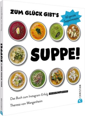 Kein Gericht steht so für pure Emotion wie die Suppe. Sie tröstet, wenn wir traurig sind, sie wärmt an kalten Tagen … Das weiß auch Theresa von Wangenheim, deren Suppenrezepte neue Maßstäbe setzen: Optik, Duft, Konsistenz und Aromenvielfalt, darin liegt ihr Geheimnis. Von »Dekonstruierter Lauch-Kartoffel-Suppe« über »Lachspäckchen in duftender Brühe« zu »Suppe aus roter Bete und Blutorangen« - diese Suppen eröffnen neue kulinarische Horizonte.