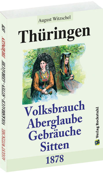 August Witzschel, Taschenbuch, 224 Seiten. Neu gesetzter Nachdruck. Aus: Kleine Beiträge zur deutschen Mythologie, Sittenund Heimathskunde in Sagen und Gebräuchen aus Thüringen. Zweiter Teil: "Sagen, Sitten und Gebräuche aus Thüringen". INHALT: 1. Advent 2. Weihnachten und Dreikönigstag. 3. Lichtmesse, Peterstag und Fastnacht. 4. Ostern. 5. Pfingsten 6. Saatund Erntegebräuche. 7. Hochzeit. 8. Geburt. 9. Tod und Begräbniß. 10. Hexenwesen 11. Allgemeiner Aberglaube. 12. Volksfeste. 13. Verschiedenes.