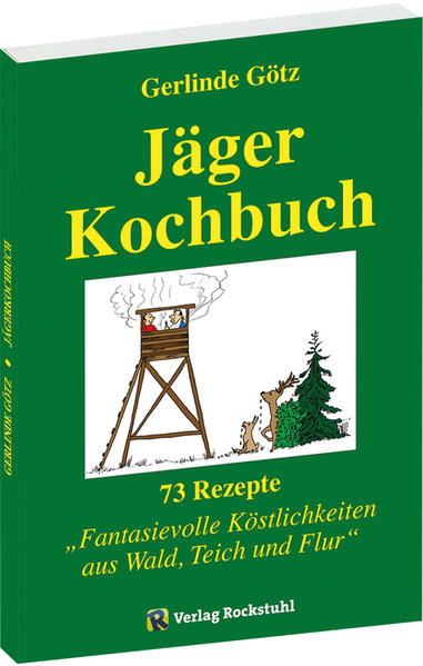 Gerlinde Götze, 96 Seiten mit 20 Illustrationen von Rolf Westerhoff, Festeinband. 73 Rezepte für „Fantasievolle Köstlichkeiten aus Wald, Teich und Flur“ Vorwort: Seit vielen tausend Jahren gehen Menschen zur Jagd. Unsere Vorfahren gingen dieser Art des Nahrungserwerbes noch mit Fallgruben, Speeren sowie Pfeil und Bogen nach. Sie jagten aus purem Überlebenstrieb und Hunger. Notfalls verschlangen sie ihre Beute auch an Ort und Stelle einfach roh. Nun haben sich im Laufe der Zeit nicht nur die Mittel und Methoden der Jagdausübung entwickelt, sondern auch unsere Zubereitungsmöglichkeiten und Essgewohnheiten sind andere geworden. Dies alles und nicht zu vergessen die vielen engagierten Jäger, Forstleute und Bauern, die durch ihre verantwortungsbewusste Tätigkeit zum Wohle der Natur und des heimischen Wildes auch zur Bereicherung unseres Speisezettels beitragen, veranlassten mich, dieses Kochbuch zu verfassen. Es ist das inzwischen fünfte Kochbuch dieser Art, welches im Verlag Rockstuhl erschien. Anregungen vermitteln möchte ich auch allen Naturfreunden, Freunden einer naturnahen Küche, Köchen und Hobbyköchen sowie den Hausfrauen. Ich würde mir wünschen, dass die Rezepte dieses Kochbuches bei vielen Gelegenheiten dazu beitragen, eine herzhafte Mahlzeit zu bereiten, einen gelungenen Abend zu verleben oder eine stimmungsvolle Feier zu gestalten. INHALTSVERZEICHNIS: 1. Weidmannsheil 7 Kalter Keiler 8 Hirschfänger 9 Schießscheiben 10 Wachtelgelege 11 Jägerschinken 12 Försterinnen-Cocktail 13 2. Schüsseltreiben 14 Blattzeitäsung 15 Hubertustopf 16 Pirschzeichen-Suppe 17 Kugelschlag 18 Uferlos 19 3. Hegeruf 20 Panierter Treiberhut 21 Kleines Jägerrecht 22 Versteckter Lecker 23 4. Anblick 24 Biberschwanz 25 Läufe 26 Infanteristenbrust 27 Hühnergalgen 28 Entenstrich 29 Schürzenjäger 30 5. Teichgeflüster 31 Petri Heil 32 Wasserjäger 33 Mühlgrabenschladersch 34 Räucherkammerjäger 35 6. Sankt Hubertus 36 Muffel 37 Beutel-Ricke 38 Saufeder 39 Schwarzkittel 40 Blattschuss 41 Platzhirsch 42 Stülpner-Rollen 43 Hosenflicker 44 Wilderer-Bratwurst 45 7. Niederwild 46 Rasselbock 47 Vogel im Rausch 48 Märchenhaftes Zaubergefieder 49 Drilling 50 8. Schonzeit 51 Wildacker 52 Morgenpirsch 53 Moosmännchen 54 Mischwald 55 Dianapfanne 56 Pilzsammler 57 9. Wald und Flur 58 Jägerkohl 59 Hasenmurmeln 60 Schauflermaroni 61 Wildackernischel 62 Rammler 63 10. Äsung 64 Holzmichel 65 Feldstecher 66 Langohren 67 Brunftkugeln 68 11. Blattwerk 69 Lob der Bauernjagd 70 Wildwiese 71 12. Mastbaum 72 Morgenröte 73 Brenneke 74 Fegebaum 75 13. Knabberhäuschen 76 Pulverhorn 77 Ansitzschirm 78 Eichkater 79 Waldhäusel 80 Treiberkuchen 81 14. Halali 82 Jäger-Cocktail 83 Wildröschendrink 84 Tannenbenzin 85 Bläsersekt 86 Hahn in Ruh 87 Hampel Waldwicht 88 15. Jägerlatein 89 Posten 90 Wildrosenzauber 91 Wildblütensirup 92 Amselhahn 93 Förster-Dip 94 Sachregister Fachbezeichnungen 95 Sachregister Phantasienamen 96