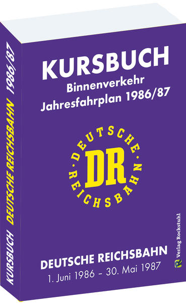 Kursbuch der Deutschen Reichsbahn 1986/1987 | Bundesamt für magische Wesen