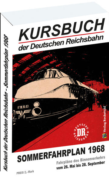 Kursbuch der Deutschen Reichsbahn - Sommerfahrplan 1968 | Bundesamt für magische Wesen