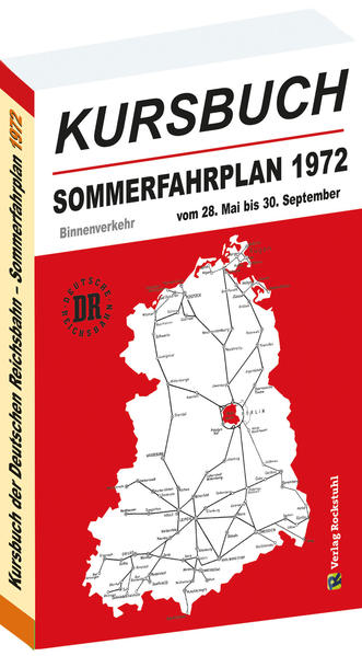 Kursbuch der Deutschen Reichsbahn - Sommerfahrplan 1972 | Bundesamt für magische Wesen