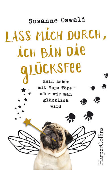 Eigentlich geht es uns gut, doch oft sind wir im Alltag unzufrieden, gereizt und gestresst: Wir finden uns zu dick, die Kollegin nervt, es regnet seit Wochen, das Auto ist kaputt, und gerade brennt auch noch das Essen an. Glücklich? Wann waren wir das denn noch mal? Doch für Susanne Oswald steht fest: Rummotzen gilt nicht, denn jeder Mensch hat seine eigene Glücksfee. In ihrem Fall ist das Mops Töps. Immer wenn es brenzlig wird, taucht er auf und erinnert sie daran, was im Leben wirklich zählt und dass verbrannte Pommes kein Drama mit tödlichem Ausgang sind. Achte auf die schönen Momente im Leben, verlerne das Lächeln nicht, und wenn mal was schiefgeht, steh wieder auf! Charmant, inspirierend und rasant erzählt, hilft uns Mops Töps, das Leben etwas leichter zu nehmen.