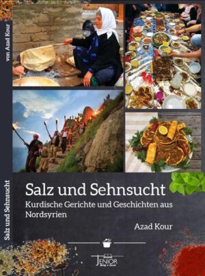 Seitdem ich in Deutschland bin, wurde ich oft nach dem Essen in meiner Heimat Syrien gefragt. Was ich zu Hause zum Frühstück aß oder zu Mittag? Ob wir mehr Getreide, Gemüse oder Fleisch aßen? Gibt es noch andere Sachen, die es in Deutschland nicht gibt? Ich versuche in diesem Buch einen Überblick über die Tradition des Essens in meiner Stadt Kobani zu geben. Ich erzähle persönliche Geschichten, beschreibe die Rezepte und zeige ein paar Bilder, die mir am Herzen liegen. Das Essen, das meine Mama von meiner Oma gelernt hat, hat sie an uns weitergegeben. Das Essen ist ein großer Teil von unserer Kultur und es verbindet die Men-schen miteinander. Vielleicht ja auch in Deutschland.Ich wünsche Ihnen viel Spaß beim Lesen und Kennenlernen meiner Kultur und seiner Küche. Ihr Azad Kour