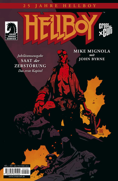 25 Jahre Hellboy! Vor einem Vierteljahrhundert schuf Mike Mignola einen der ungewöhnlichsten Helden der Comicgeschichte: Hellboy, ein Dämon aus der Hölle, beschworen von den Nazis, als Jüngling von US- amerikanischen Truppen gerettet und unter Menschen aufgewachsen. Er wurde zum größtem Beschützer der Menschheit, die von den Mächten des Bösen bedroht wird: Dämonen, mächtige Fabelwesen, Vampire, Hexen, untote Nazis und ihre Schergen ... Dieses Jubiläumsheft enthält das erste Kapitel von „Saat der Zerstörung“ - damit fing alles an. Ein perfekter Einstieg in das mittlerweile sehr umfangreiche Hellboy- Comicuniversum und ein nettes Extra für Fans, denn Mike Mignola schuf ein neues Cover speziell für diese Ausgabe. Und am 11. April 2019 kehren Hellboy und seine Mitstreiter auch endlich wieder auf die große Leinwand zurück, im Blockbuster „Hellboy - Call of Darkness“.