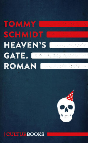 "Sterben als das ultimative Event! Ein satirischer Blick auf ein wichtiges gesellschaftliches Thema." Satirischer Roman oder realistische Zukunftsversion? Deutschland in einer nicht allzu fernen Zukunft: Lasse Wiesenthal ist erfolgreicher Eventunternehmer, Ende fünfzig und unheilbar krank. Die Ärzte sagen ihm einen jahrzehntelangen Leidensweg mit einem langsamen, aber unaufhaltsamen Verfall voraus. Statt sich diesem Schicksal zu ergeben, plant er seinen Freitod durch Sterbehilfe. Es soll ein Abschiedsfest werden. Und das ist dann auch gleich eine Geschäftsidee: Sterben als das ultimative Event! Man kann mit Geld oder mit Organen bezahlen, denn sowohl aktive Sterbehilfe als auch Organhandel sind inzwischen gesetzlich liberalisiert. Er baut ein Eventcenter, das Heaven’s Gate, das auch von Kranken- und Rentenversicherungen mitfinanziert wird. Dumm nur: Wie viele große Bauvorhaben verzögert sich die Fertigstellung um Jahre: Proteste, Naturschutz, Pfusch, Schwarzarbeiter, Mafia, Bombenblindgänger, Betrug, alles, was passieren kann, passiert auch. Und währenddessen steuert Lasses Leben unabänderlich auf sein Ende zu. Wer bestimmt darüber, wie und wann wir sterben? Tommy Schmidt riskiert einen komischen, provokanten und bösen Blick auf ein wichtiges politisches und Gesellschaftliches Thema, das uns alle angeht. Satirisch zugespitzt, streitbar und unterhaltsam.