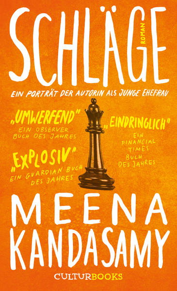 Meena Kandasamys sprachgewaltiger autobiografischer Roman erzählt literarisch brillant die Chronik einer missbräuchlichen Ehe und zeugt von der unbesiegbaren Kraft der Kunst. Eine kluge, wilde und mutige Auseinandersetzung mit der Ehe im modernen Indien - und nicht nur dort. Verführt von Politik, Poesie und dem Traum, gemeinsam eine bessere Welt zu schaffen, verliebt sich eine junge Frau in einen charismatischen Universitätsdozenten. Nach der Hochzeit zieht sie zu ihm in eine verregnete Küstenstadt in einer Region Indiens, deren Sprache sie nicht beherrscht, und muss entdecken, dass ihr perfekter Mann sich hinter verschlossenen Türen in ein alles kontrollierendes Monster verwandelt. Als er sie auf seine idealisierte Version einer gehorsamen Frau reduziert, sie schikaniert und ihren Ehrgeiz, Schriftstellerin zu werden, im Keim erstickt, schwört sie, sich zu wehren - ein Widerstand, der sie entweder töten oder ihr die Freiheit zurückgeben wird. »Dieses Buch ist eine Sensation.« taz Auf Platz 1 der Litprom-Bestenliste »Weltempfänger« im Sommer 2020. Auf der Shortlist für den Women’s Prize for Fiction Die mitreißende Geschichte einer Selbstbefreiung Ein Guardian Buch des Jahres Ein Daily Telegraph Buch des Jahres Ein Observer Buch des Jahres Ein Financial Times Buch des Jahres »Meena Kandasamys Protagonistin ist klug und sexy und unabhängig und findet sich trotzdem in einer Situation wieder, in der häusliche Gewalt, Kontrolle und Isolation an der Tagesordnung sind. Also setzt sie alles daran, sie zu unterwandern. Unerwartet, erfrischend und - am überraschendsten - wirklich lustig, ohne dabei jemals zur Farce zu werden.« Mithu Sanyal, WDR - Buch der Woche »Meena Kandasamys lebhafte, scharfe und präzise Stimme macht diesen eindringlichen Roman zu einem Triumph.« Ayòbámi Adébáyò, The Guardian »Eine junge angehende Autorin heiratet. Ihr Ehemann ist Marxist und ein berühmter Intellektueller. Was folgt, ist verbale, physische und sexuelle Gewalt. Kandasamy liefert ein vielschichtiges Drehbuch von ehelichem Missbrauch — und schenkt ihrer Heldin die Kraft, sich frei zu schreiben: mit den Waffen der Literatur.« Claudia Kramatschek, Weltempfänger »Mit ihrem neuen Roman ist Meena Kandasamy ein großer Wurf gelungen … so stark kann Sprache sein.« Julia Riedhammer, Deutschlandfunk Kultur »Meena Kandasamy schreibt heutig, schnell, kurz und erweist sich als mit allen Wassern der Postmoderne gewaschen. Sie mischt Stile, Erzählhaltungen, Textformen … selbst etwaige Kritik integriert sie in ihr Buch. Langeweile kommt bei all den literarischen Winkelzügen jedenfalls keine auf.« Shirin Sojitrawalla, TAZ »Ein intelligent komponiertes und bewegendes Stück Literatur.« Jutta Sommerbauer, Die Presse »Ein ganz erstaunlicher Roman … Meena Kandasamy unterläuft mit erheblichem und originellem ästhetischem Gestaltungswillen alle Erwartungen, die der Bericht einer geschlagenen Frau erst einmal weckt.« Sylvia Staude, Frankfurter Rundschau »Ein sehr ausdrucksstarker und gewaltiger Roman.« Tamara Marszalkowski, Missy Magazin »Virtuose, sprachmächtige, atemraubende, schockierende Autofiktion … Unmöglich, Meena Kandasamy zu zähmen. Mit Leidenschaft und Empathie, persönlicher Erfahrung, analytischer Schärfe und poetischer Wucht fegt sie wie ein Hurrikan durch patriarchale, feudale, koloniale Strukturen … Alle Bücher Meena Kandasamys sind Rebellionen, radikal und schonungslos.« Cornelia Zetzsche, BR »Ein Roman der Selbstermächtigung. Worte werden zu Waffen, die Protagonistin erobert sich ihre Freiheit zurück mit den Mitteln der Kunst. Ein aufsehenerregendes und überaus scharfsinniges Werk, großartig übersetzt von Karen Gerwig.« Claudia Kramatschek, SWR2 »Dieser kunstvolle Text über eine fortwährende Vergewaltigung ist keine Beschreibung eines individuellen Schicksals, auch wenn wahrscheinlich jeder Satz darin wahr ist. Er ist Roman, Kennzeichen und Symbol. Und mehr noch: „Schläge“ ist nicht nur ein höchst intelligentes fiktionales Werk, es benennt die Autorenschaft als rettende Kraft.« Susanne Lenz, Berliner Zeitung