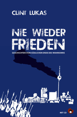 Clint Lukas‘ Erzählungen sind eine Kriegserklärung an die Langweiler, die Heuchler und die Selbstgerechten. Sein Feind ist der Idiot an sich und seine Helden begegnen dem, was ihnen der absurde Alltag so vor die Füße kotzt, mit Ironie, Humor, Mescalin und anderen Drogen - aber vor allem mit Liebe und Leidenschaft. Sein Ich-Protagonist ist so kompromisslos ehrlich, dass er gar nicht politisch korrekt sein kann. Pointiert erzählt und für den Leser tragisch-komisch scheitert er, verliert sein Herz, lässt sich auf skurrile Kunst-Projekte ein und kämpft gegen den Stumpfsinn einer auf Konsum und Konformität getrimmten Gesellschaft. Clint Lukas, Wahlberliner und Mitglied der legendären Surfpoeten, bringt mit „Nie wieder Frieden“ seinen zweiten Kurzgeschichtenband heraus. Einige der 28 Texte wurden von ihm mit Kugelschreiber illustriert. Zwölf seiner dialogischen Erzählungen sprach der Autor für die beiliegende CD im Studio ein. "Nach der Lektüre seines Buchs hoffe ich sehr, dass Clint Lukas wider Erwarten gesund bleibt. Dann wird er uns allen noch viel Freude bereiten." - Uli Hannemann "Das Beste seit Goethe. Ich lese nichts anderes." - Stefan Riedl