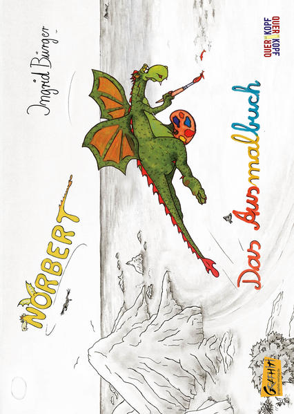 Das Ausmalbuch zu den Geschichten von Norbert dem Drachen. Ein Querkopf- Buch aus dem Graphiti- Verlag. Bisher erschienen: Norbert und das Geschenk, Norbert und die Arktis, Norbert muss nach Russland, Norbert und die Wüste ... Querkopf- Bücher aus dem Graphiti- Verlag sind: Bilderbücher und Vorlesetexte mit eingebautem Kamishibai- Effekt eine Erfindung des Graphiti- Verlags aus der Tradition der europäischen Buchund Vorlesekultur für heute Vorlesende können das Buch bequem einer Gruppe präsentieren und dabei ohne Verrenkungen vorlesen Durch das kalenderähnliche Querformat sind die Bildertafeln großflächig und gut zu sehen Querkopf- Bücher aus dem Graphiti- Verlag: Das neue Vorleseund Leseerlebnis Querkopf- Bücher sind besonders geeignet für Kindergärten, Schulen, Kitas und das Vorlesen zuhause auf dem Sofa oder am Kinderbett