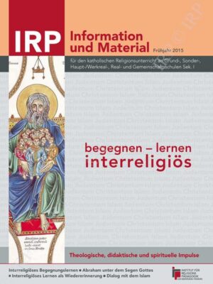 Liebe Kolleginnen und Kollegen, das neue I&M erscheint in einer Zeit, in der die Notwendigkeit des interreligiösen Lernens und der nachhaltigen Förderung des interreligiösen Dialogs vor dem Hintergrund der erschütternden Ereignisse von Paris und den zahlreichen religiös motivierten Konflikten in den Fokus der bildungstheoretischen Diskussion rückt. Der Titel begegnen-lernen-interreligiös nimmt eine These von Stephan Leimgruber auf, der die Begegnung von Schülerinnen und Schülern verschiedener Religionszugehörigkeit als den Königsweg des interreligiösen Lernens beschrieben hat. Diesen Gedanken greift der Informationsteil auf, indem er unterschiedliche Zugänge beleuchtet: Katja Boehme stellt das Modell des interreligiösen Begegnungslernens vor, das in der Praxis Schülerinnen und Schüler des jüdischen, islamischen Religionsunterrichts und des Faches Ethik miteinander ins Gespräch bringt und plädiert auf dem Hintergrund der positiven Erfahrungen für eine Didaktik des fächerkooperierenden Religionsunterrichts. Herbert Stettberger beschreibt die Entwicklung von interreligiöser Empathie als Lernprozess des Schulalltags. Christoph Knoblauch und Abdel-Hakim Ourghi zeigen in dem gemeinsam verantworteten Beitrag islamische und christliche Perspektiven in der Begegnung, dass interreligiöser Dialog ein Kernelement zeitgemäßer Religionsunterrichts ist, während Daniel Krochmalnik aus der Perspektive jüdischer Theologie interreligiöses Lernen als Wiedererinnerung deutet. Schließlich berichtet Timo Güzelmansur von den theologischen Grundlagen der Arbeit der Christlich-islamischen Begegnungs- und Dokumentationsstelle der Deutschen Bischofskonferenz. Im Materiateil beschreibt Heike Helmchen-Menke, welche Grundlagen für das interreligiöse Lernen in Kindertageseinrichtungen gelegt werden