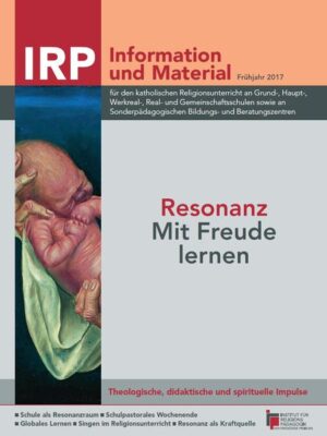 Liebe Kolleginnen, liebe Kollegen, Schwingen und Mitschwingen wie zwei Stimmgabeln, die erste klingt und lässt die zweite erklingen. Das ist die Grundfigur, mit der der Soziologe Hartmut Rosa nicht selten unter den Augen einer begeisterten interdisziplinären Zuhörerschaft seine Idee von einem gelingenden gesellschaftlichen Zusammenleben entfaltet. Sein Zauberwort heißt Resonanz: Hören und Antworten-gegen das isolierte Nebeneinander von Vielfalt und Echoräumen, die nur dazu dienen, das eigene Weltbild zu bestätigen. Resonanz bedeutet, dialogisch in die Welt einzutreten, sich ihren Herausforderungen zu stellen. In Beziehung zu sein mit Welt und Mensch, Welt zu transformieren und sie sich anzuverwandeln, das, so Rosa, ist wesentlich für einen demokratischen Diskurs. Was heißt das für Schule und Klassenzimmer? Ist das Modell auch übertragbar auf den Unterricht? „Ja!“, sagt Rosa und führt in einem Interview mit Wolfgang Enders aus: „Schule wird zum Resonanzraum, wenn es gelingt, die Resonanzachse zwischen Schülern und Lehrern zu öffnen. Und das geht über Sozialbeziehungen. Zunächst durch einen Lehrer, von dem ich mich als Schüler gern an die Hand nehmen lasse, der mir einen Welt- ausschnitt aufschließt, der mir vorher nichts gesagt hat. Beide, Lehrer wie Schüler, müssen sich am Stoff entzünden lassen.“ Im Unterricht entsteht Resonanz also dann, wenn es gelingt, dass Lehrende und Lernende in Beziehung sind, wenn es ge- lingt, Unterrichtsinhalte so zum Sprechen, ja zum Klingen zu bringen, dass es im Klassenzimmer knistert und Schülerinnen und Schüler sich mit Neuem und Fremdem neugierig auseinandersetzen. Diesem auch für den Religionsunterricht interessanten pädagogischen Konzept widmet sich die vorliegende Ausgabe mit ihren Beiträgen aus Theorie und Praxis. Bereits das Titelblatt lässt mit seinem Bildausschnitt aufhorchen: ein Detail aus Otto Dix’ Neugeborenes Kind auf Händen (Ursus) von 1927, das, wie Maria Jakobs offenlegt, einen unübersehbaren Wi- derhall auf Matthias Grünewalds Madonna mit Kind (1512-1516) aus der Mitteltafel des Isenheimer Altars spiegelt. Ihren vielleicht eindrücklichsten und ursprünglichsten Ort haben Resonanzerfahrungen in der Musik und so startet der Informationsteil mit dem Beitrag von Irmtraud Tarr, die aus der Perspektive der Konzertorganistin und Musiktherapeutin aufzeigt, wie Resonanz nach innen und nach außen entstehen kann, wenn Menschen gemeinsam oder auch allein singen und musizieren. Im Materialteil setzen diesen Ansatz Nicola Heckner und Josef Gottschlich didaktisch-methodisch für den Religionsunterricht um. Schule als Resonanzraum zu gestalten, ist das Anliegen, das Wolfgang Endres in seinem Beitrag verfolgt. Er weist darauf hin, dass sich Resonanzen zwar nicht instrumentell herstellen lassen, aber es können Bedingungen dafür geschaffen wer- den, um ihr Entstehen wahrscheinlicher zu machen. Konkrete Beispiele dafür, wie sich die Idee der Resonanzpädagogik in die Praxis umsetzen lässt, stellt er im Materialteil vor. Wie im Religionsunterricht mit Anforderungssituationen, also mit herausgehobenen Lebensereignissen, gearbeitet werden kann, dieser Frage geht Hartmut Lenhard nach. Wenn sich Schülerin- nen und Schüler mit lebensbedeutsamen Fragen und Problemen auseinandersetzen, könne die fatale Aussage „Nicht für das Leben, sondern für die Schule lernen wir“ umgekehrt werden. In eben diesem Sinn entfaltet Maria Jakobs in ihrem Beitrag „Nicht für die Schule, sondern mit Freude für das Leben ler- nen!“ auch im Hinblick auf den Bildungsplan für Baden-Würt- temberg 2016. Dass Lernen gelernt sein will, legt die Autorin in einem weiteren Beitrag dar und bringt darin Kriterien guten Unterrichts in Erinnerung, wie sie Hilbert Meyer und Andreas Feindt als Voraussetzungen für gelingendes kompetenzorientiertes Lernen darlegen. Im Materialteil zeigen die Beiträge von Julia Großmann, Manuel Barale und Josef Gottschlich, wie in Religionsunter- richt und Schulpastoral Schule zum Resonanzraum werden kann, und Heike Helmchen-Menke erläutert die zunehmende Bedeutung der von Hartmut Rosa vertretenen Resonanzpädagogik für Kindergärten und Kindertageseinrichtungen. Unter Aktuell bieten wir Ihnen einen Rückblick auf die Son- derschau Kirche auf der Bildungsmesse bei der didacta 2017 in Stuttgart sowie ein Interview mit der Religionslehrerin und Schulseelsorgerin Elisabeth Wiesler. Mit der Rubrik Medien informieren wir Sie abschließend themenbezogen über lesenswerte Literatur, sehenswerte Filme und interessante Links. Wir wünschen Ihnen mit der vorliegenden I&M-Ausgabe zur Resonanzpädagogik viel Freude bei der Lektüre.