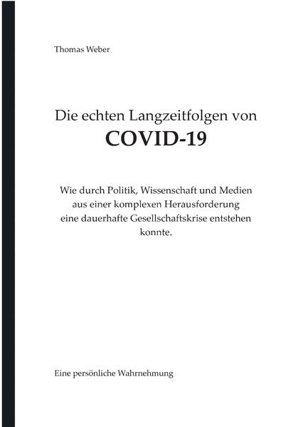 Die Geschichte hat uns wiederholt gelehrt, dass im Nachhinein gerne so getan wird, als hätten wir es nicht besser gewusst oder besser wissen können. Deshalb schreibe ich meine Eindrücke auf. Für interessierte Skeptiker sowie meine Enkel und Urenkel. Ich möchte einen Überblick geben und mögliche Fehlentwicklungen in einen größeren Zusammenhang stellen. Wie war das Geschehene überhaupt möglich? Gab es Vorboten? Welche Auswirkungen wird es unweigerlich nach sich ziehen? Und was macht das mit den Beziehungen der Menschen untereinander? Jeder und Jede soll sich selbst eine Meinung bilden können und dürfen.