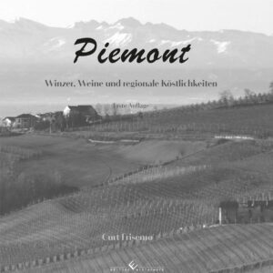 „Wein kann nur so gut werden, wie die Menschen, die dahinterstehen.“ Dieses Buch gibt einen Einblick über die Winzer und deren Gedanken zum Herstellungsprozess. Piemont ist neben der hervorragenden Weinen und gutem Essen auch eine wunderbare und beeindruckende Region. Das Buch handelt nicht über Ratings. Als einer der Winzer mir sagte: „Das einzige und wichtigste Rating ist das, was der Weinliebhaber/in während eines Essens selbst bestimmt. Ich würde mich freuen, wenn Sie mich auf der Reise durch Piemont begleiten und ich Sie von den Weinen und deren Winzer ebenso begeistern kann wie ich es seither bin. Dieses Buch ist das erste Buch in einer geplanten Trilogie über „Piemont, Wein und Winzer“ und ist als E-Book und in gedruckter Version auch als Taschenbuch erhältlich. Die erste Ausgabe des Buches erschien 2002. Die zweite Ausgabe ist seit dem Sommer 2014 in vier Sprachen, als eBooks in Farbe sowie in gedruckten Versionen als Taschenbuch in Schwarz/Weiß, verfügbar. (Deutsch, Englisch, Italienisch, Schwedisch).