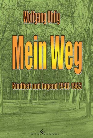 Das Buch: Eine Biographie, zugleich typisch für die Nachkriegsgeneration seiner Heimat und doch einzigartig, gibt Einblicke in das Wachsen und Werden der Jugend in der Nachkriegszeit in Ostdeutschland. Der Autor: Dr. Wolfgang Uhlig, Jahrgang 1940, aufgewachsen in der sächsischen Kleinstadt Penig, erlebte die Zerstörung Dresdens 1945, studierte in Leipzig Pädagogik und lebt seit 1963 in Südthüringen. Er arbeitete als Englisch- und Deutschlehrer in der Lehrerbildung, promovierte 1978 in Potsdam und war über ein Jahrzent im Ausland tätig