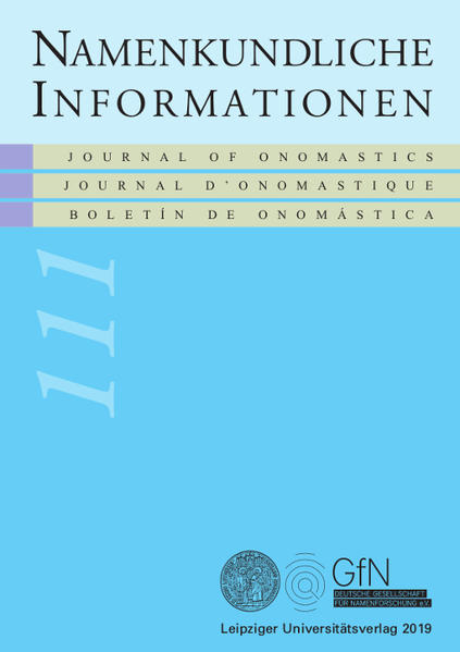 Namenkundliche Informationen 111 | Bundesamt für magische Wesen