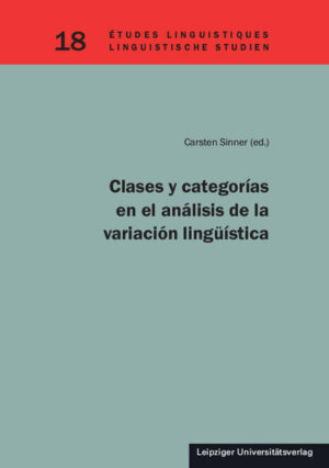 Clases y categorías en el análisis de la variación lingüística | Carsten Sinner