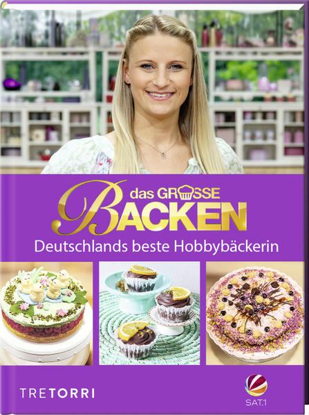 DIE SCHÖNSTEN REZEPTE AUS DEUTSCHLANDS GRÖSSTER BACKSHOW Eine Torte kommt selten allein – so ist es auch hier im Siegerbuch zur Show „Das große Backen“. Wir haben für Sie die wunderbaren Backkreationen unserer Siegerin Tamara Westerfeld zum Nachbacken aufgeschrieben und zeigen Ihnen viele „Erinnerungsfotos“ aus dem Show-Backzelt. Tammy durften wir außerdem nach Hause begleiten und einen kleinen Blick in ihre „Backwelt“ werfen – Sie dürfen natürlich auch dabei sein! Dazu gibt es Rezepte für die besten Kuchen und Torten der anderen Show-Teilnehmerinnen und Show-Teilnehmer, viele Tipps und Infos – und verführerische Sweets mit Back-Know-how von unseren Jury-Profis Betty und Christian!