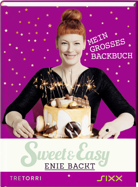 Sweet & Easy - Enie backt, Bd. 5 - Enies kunterbunte Kreationen für zuhause! Der Bestsellerband als überarbeitete Neuauflage bittet alle probierfreudigen Liebhaber von Torten, Obstböden & Co. in die heimische Küche. Die große Edition mit Rezepten aus der beliebten sixx-Fernsehshow „Sweet & Easy - Enie backt“ präsentiert auf über 400 Seiten das Beste, Leckerste und Schönste, was aus den richtigen Zutaten werden kann - inklusive kleiner Backschule. Alles ganz unkompliziert und locker nachzubacken. Für Süßschnäbel ebenso geeignet wie für diejenigen, die Herzhaftes bevorzugen: Mamas und Omis Kuchenrezepte reloaded, Süßes und Pikantes aus aller Herren Länder, Überraschendes für Partys, Feste oder auch einfach nur so … Genuss, ganz easy, genauso kunterbunt und pfiffig wie die fröhliche Backexpertin selbst. Also: nichts wie ran an die Rührschüsseln!