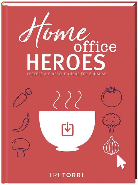 LECKERE HELDEN FÜR DEN BÜRO-ALLTAG ZUHAUSE Hier ist der Buchtitel Programm: Homeoffice Heroes ist die kulinarische Hilfe für alle gestressten Berufstätigen im Büro zuhause. Schließlich stellt uns dieses vor ganz neue Herausforderungen, fällt doch der Gang zur Kantine weg. Wer auf der Suche nach leckeren, inspirierenden und schnellen Rezepten für die Mittagspause ist, wird hier definitiv fündig. Das Buch trumpft dabei mit einer bunten Rezeptvielfalt auf, die von klassisch bis modern alles bereithält und dabei der ganzen Familie schmeckt: Köstliche Pastagerichte, schnelle Wraps, Burger und Bruschetta-Variationen für jeden Tag. Der neue Alltagsheld für die Home Office Zeit in Buchform!