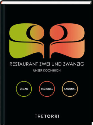 Grün, modern, lecker! „Vegan, regional und saisonal“ - Das zeichnet die Küche von Marina Ginkel und Dirk Schritt in ihrem Restaurant in Geisenheim aus. Den Namen Zwei und Zwanzig haben sie vom zweiundzwanzigsten Buchstaben, "V", des Alphabets abgeleitet: Dieser ist hier Programm, trumpft das Restaurant mit allerlei köstlichen, VEGANEN Kreationen auf. 2015 haben sich die beiden dazu entschlossen, ihre klassischen Bürojobs für den Traum eines eigenen Restaurants aufzugeben. In ihrem ,,zweiten Wohnzimmer‘‘, wie sie es nennen, kann man leckere, abwechslungsreiche und gesunde Gerichte wie z.B. Pilzgyros, geschmorter Topinambur, geflämmter Spitzkohl, Tempeh-Wrap und vieles mehr genießen. In ihrem ersten Kochbuch zeigen Marina und Dirk mit über 100 abwechslungsreichen Rezepten, dass eine rein pflanzliche Ernährung keineswegs Verzicht bedeutet, sondern Vielfalt, Genuss und Gaumenfreuden.