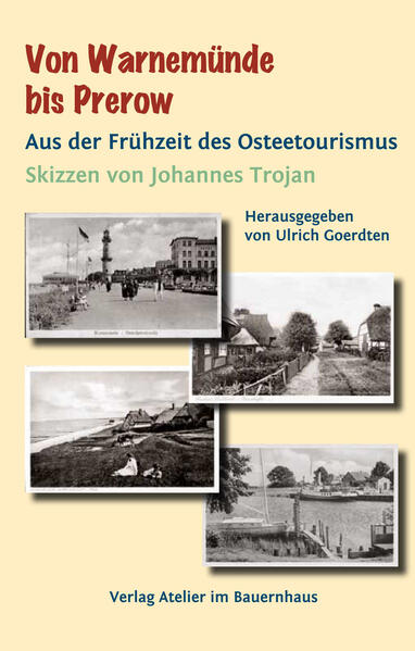 Johannes Trojan (1837-1915) war 17 Jahre lang Chefredakteur des politischen Satireblattes »Kladderadatsch«. Er wuchs in Danzig auf und hatte eine lebenslange Liebe zur Ostsee. In seinen Sommerferien fuhr er allein, mit Freunden oder mit der Familie dorthin, am häufigsten in die Badeorte des Fischlands. 30 Jahre lang, beginnend 1882, berichtet er darüber in Berliner Zeitungen und vermehrte damit den Ostseetourismus der Berliner. Seine Texte sind anschaulich und lebensfrisch, sie enthalten eine Fülle historischer Detailinformationen, wie sie anderswo kaum zu finden sind. Alle Texte sind mit ironisch-distanzierter Heiterkeit geschrieben, was sie zu einer erfreulichen Lektüre macht.