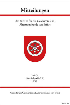 Mitteilungen des Vereins für die Geschichte und Altertumskunde von Erfurt