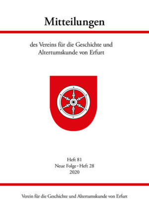 Mitteilungen des Vereins für die Geschichte und Altertumskunde von Erfurt | Bundesamt für magische Wesen