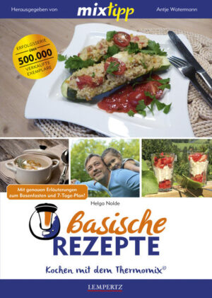 Wenn unser schnelllebiger Alltag unserem Körper zusetzt, dann reagiert er mit einer Übersäuerung. In Mixtipp: Basische Rezepte haben wir zusammen mit der Heilpraktikerin Helga Nolde über 40 leckere basische Rezepte für den Thermomix zusammengestellt, die dir helfen, deinen Säure-Base-Haushalt im Körper wieder ins Gleichgewicht zu bringen - und wenn du eine Base-Fasten-Kur nach unserem 7-Tage-Plan einlegst, kannst du auch noch bis zu vier Kilo abnehmen, ohne dabei zu hungern!