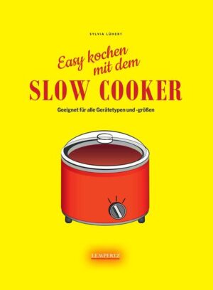 Slow Cooking ist ein neuer Kochtrend, der sich in den USA seit vielen Jahren durchsetzt und jetzt auch bei uns für viel Begeisterung sorgt. Familien und Berufstätige lieben diesen neuen Trend. Der Slow Cooker oder auch Crock-Pot® genannt, bietet die Möglichkeit, auf einfache Art schonzugaren und dabei ganz viel Zeit für sich zu haben. Unsere Autorin Sylvia Lühert hat über 50 Rezepte zusammengestellt, die dir helfen herrliche Gerichte zu zaubern, selbst wenn dich dein Alltagsstress sehr beansprucht. Von Suppen, Eintöpfen, Fleisch-, Fisch- oder Gemüsegerichten bis hin zu leckeren Kuchen ist alles dabei, was das Schlemmerherz begehrt - und das ganz ohne Rühren und Dabeistehen. Man braucht dafür nur ein paar Vorbereitungen, das Gerät macht den Rest. Und wenn man nach Hause kommt, duftet es bereits köstlich nach Essen. Man braucht sich nur noch hinzusetzen und zu genießen. Was will man mehr?