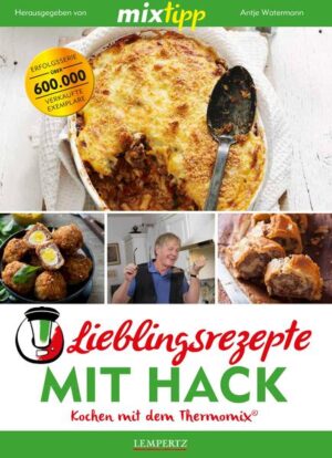 Aus Hackfleisch kann man nur Frikadellen und Spaghettisauce machen? Von wegen, Hackfleisch ist ein wahres Multitalent, nahezu jedes Land hat seine eigenen Hackfleischgerichte. Wir haben die besten Leibspeisen aus aller Welt zusammengetragen und die leckersten deutschen Rezepte obendrauf gepackt: Chili con Carne, Kalbslaiberl und Moussaka treffen Gehacktesstippe, gefüllten Kohlrabi und Käse-Lauch-Suppe. Das Team mixtipp hat in der über 40 Rezepte umfassenden Sammlung viele Favoriten - finde du deine! Dazu verraten wir wie du dein Hackfleisch frisch und ganz leicht aus jeder möglichen Fleischsorte im TM5® oder TM31® selbst herstellst. Nichts wie ran an den Küchenklassiker, denn Hack geht immer!