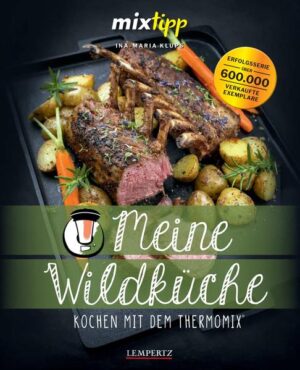 Bio-Fleisch: Wild, das ohne Medikamente oder chemische Zusätze aufgezogen wurde. Zubereitet in einem der modernsten Küchengeräte der Welt, dem Thermomix®, das ist schmackhaftes und gesundes Essen. Ob deftig als Pfefferpotthast vom Wildschwein, edel als Rotwild Tonnato oder exotisch als Rehrücken im Asiasud, dieses Buch zeigt die vielfältigen Möglichkeiten, die unsere heimischen Wildarten bieten. Eine Wildtaubensuppe ist im Thermomix® schnell gemacht und der Wildgansaufstrich verfeinert jedes Frühstück. Leberkäse ist ein echter Klassiker, aber Wildleberkäse ist noch schmackhafter. Wildbret ist nicht nur gesund, weil es kaum Fett und Cholesterin enthält, sondern auch ebenso leicht zu verarbeiten wie das Fleisch vom Hausschwein oder Rind. Dieses Buch zeigt dir wie einfach das ist!