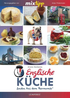 Englandfans aufgepasst: Hier kommt das erste Thermomix-Buch zur englischen Küche. Weit besser als ihr langjähriger Ruf ist die Englische Küche nicht zuletzt dank zahlreicher Starköche und internationaler Einflüsse heute angesehen wie nie. Mit unseren Rezepten können Sie einfach und lecker die englischen Gerichte mit dem Thermomix zubereiten. Von Sponge Cakes bis Fish Pies: Alles ist dabei. Auch die internationalen Einflüsse werden aufgegriffen, von asiatisch bis südamerikanisch, hier wird alles mit der englischen Küche vereint. Wir versprechen: Jeder Thermomixer wird Pub-satt!