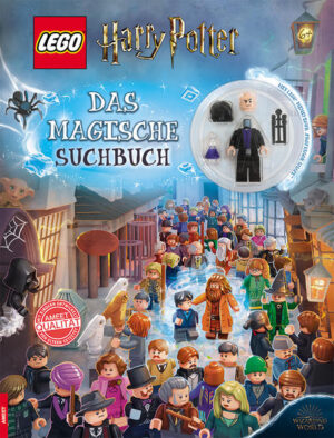 Auf der Suche nach den Geheimnissen der LEGO® Harry Potter™ - Welt Dieses Buch verspricht eine Reise in die magische Welt des berühmtesten Zauberers aller Zeiten. Jeder Harry Potter™- Fan wird in den abwechslungsreichen und aufwendig gestalteten Bildern versinken und nicht nur nach Zauberern, verborgenen Gegenständen und Wesen suchen können, sondern auch ganz neue Details finden. Hier wimmelt es nur so von magischen Heldentaten und spannenden Szenen mit beliebten Charakteren. - Mit extra LEGO® Minifigur „Severus Snape“ - Liebevoll gezeichnete, detailgetreue Illustrationen im LEGO® Harry Potter™- Stil LEGO® Harry Potter™ HARRY POTTER characters, names and related indicia are © & ™ Warner Bros. Entertainment Inc. WB SHIELD: ™ & © WBEI. WIZARDING WORLD trademark and logo © & ™ Warner Bros. Entertainment Inc. Publishing Rights © JKR. (s19) LEGO, the LEGO logo, the Minifigure and the Brick and Knob configurations are trademarks of the LEGO Group. All rights reserved. ©2019 The LEGO Group. Produced by AMEET Sp. z o. o. under license from the LEGO Group.