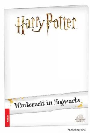 Winterzeit in Hogwarts. Wertig, magisch und weihnachtlich - mit vielen Aufgaben und Stickern. Ein Muss für jeden Fan der Harry Potter-Filme, der Weihnachten beschenkt werden will. • Mit hochwertiger Pop-up-Karte von Schloss Hogwarts • Atemberaubende Illustrationen