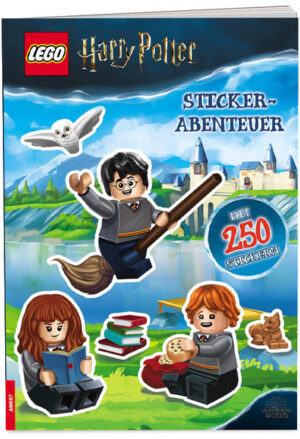 Stickerspaß mit Harry und seinen Freunden Neue Stickerabenteuer aus der magischen Welt Das LEGO® Harry Potter™ Stickerbuch auf Hogwarts führt die Kinder spielerisch und interaktiv in die Filmserie ein. Junge Fans von Harry Potter™ können ihre Kenntnisse über die mutigen Zauberer und Gründer von Hogwarts beweisen, den Alltag der abenteuerlustigen Freunde miterleben und Filmszenen und Spielkulissen kreativ gestalten. Handgezeichnete Illustrationen und detailgetreue Szenen aus der Zaubererwelt versprechen einen abwechslungsreichen Stickerspaß. Mit über 250 Sticker können LEGO® Harry Potter™- Fans jede Seite und das eigene Kinderzimmer ganz selbständig individuell bekleben. Das Stickerbuch ist für Kinder ab sechs Jahren geeignet. Copyright © 2020 Warner Bros. Entertainment Inc. WIZARDING WORLD characters, names, and related indicia are © & ™ Warner Bros. Entertainment Inc. WB SHIELD: © & ™ WBEI. Publishing Rights © JKR. (s20) LEGO, the LEGO logo, the Brick and Knob configurations and the Minifigure are trademarks of the LEGO Group. ©2020 The LEGO Group. Produced by AMEET Sp. z o.o. under license from the LEGO Group