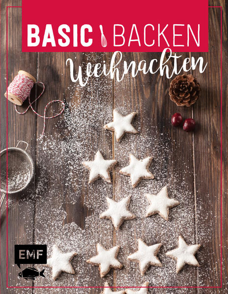 Der Duft von Lebkuchen, Zimt und Nelken liegt in der Luft - hereinspaziert in die Weihnachtsbäckerei! Plätzchen, Kuchen, Torten und andere Kleinigkeiten lassen keine Wünsche offen und schmecken der ganzen Familie. Von der Bratapfel-Torte bis hin zu den Chai-Spiced Snickerdoodle werden keine Zutaten ausgelassen, die sich mit dem Weihnachtsfest und dessen Besinnlichkeit sowie Gemütlichkeit in Verbindung bringen lassen. Aber auch für die Experimentierfreudigen gibt es außergewöhnliche Rezepte, wie den Glühwein-Cheesecake oder die würzigen Ingwerkekse. Die Weihnachtsedition der kreativen Reihe für Backbegeisterte, „Basic Backen: Weihnachten“, bietet mit 40 weihnachtlichen Rezepten eine wunderbare Abwechslung zu den gängigen Standardrezepten. Mit den praktischen Basics steht ein rundum perfektes Gelingen außer Frage. Auf die weihnachtlichen Leckereien kann sich jeder freuen, der sie probieren darf!